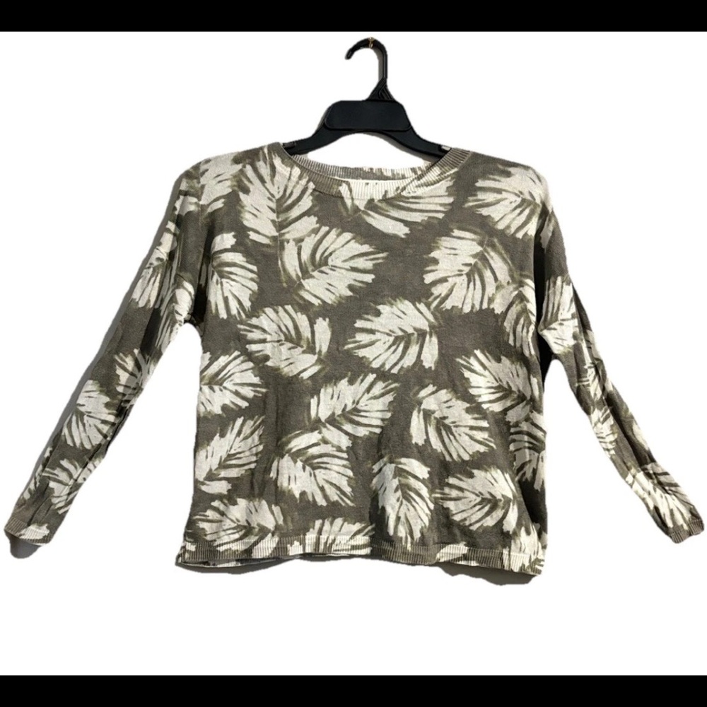 J. Jill White Green Leaf Sweater
Linen Rayon Cotton Blend
Cottagecore - Picture 3 of 9